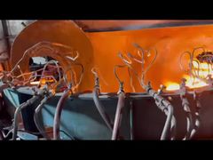 Đường dây sản xuất chai thủy tinh 300ml Máy chế tạo chai bia 380V