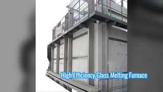 Giải pháp hiệu suất cao lò nung thủy tinh cuối 50TPD