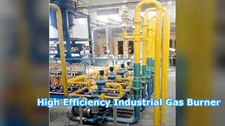 Đầu đốt khí công nghiệp hiệu quả cao cho lò nung thủy tinh