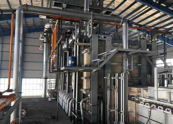 Vật liệu thủy tinh Nóng chảy 10 TPD Lò nhỏ phục hồi
