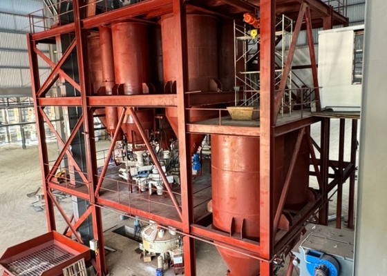 Mua Trong dòng loại đá vôi soda Ash Glass Batch Plant với Hopper online manufacture