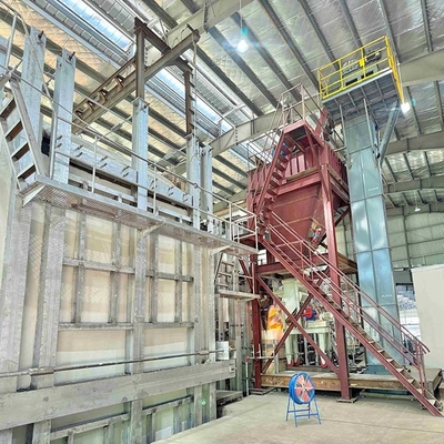 Mua 100Tpd lò đốt chéo lò nóng chảy kính tiết kiệm năng lượng online manufacture