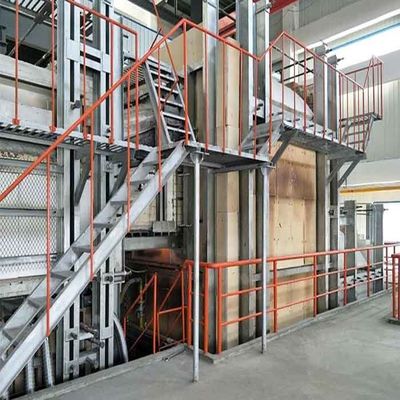 Mua Customized 380V End Fired Furnace Refractory Material Glass Furnace With Natural Gas Burner online manufacture